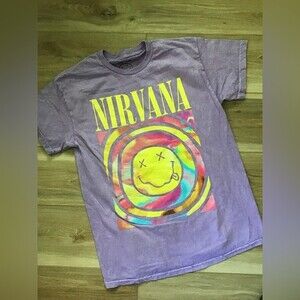 Nirvana Band Tee M